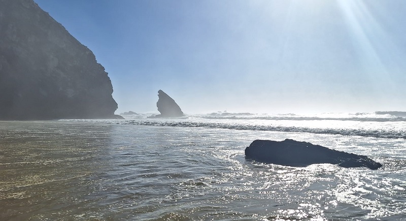 Praia da Adraga Beach, one of the most beautiful Sinta Beaches