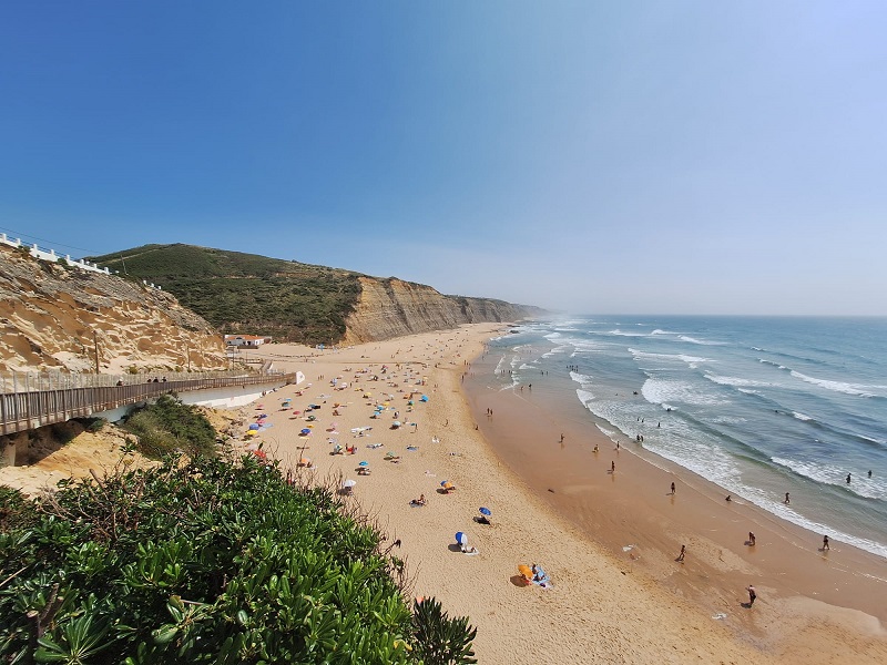 Praia do Magoito Beach in Sintra