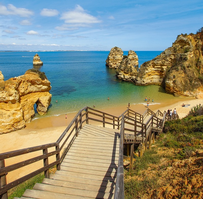 Dona Ana Beach in Lagos, Algarve